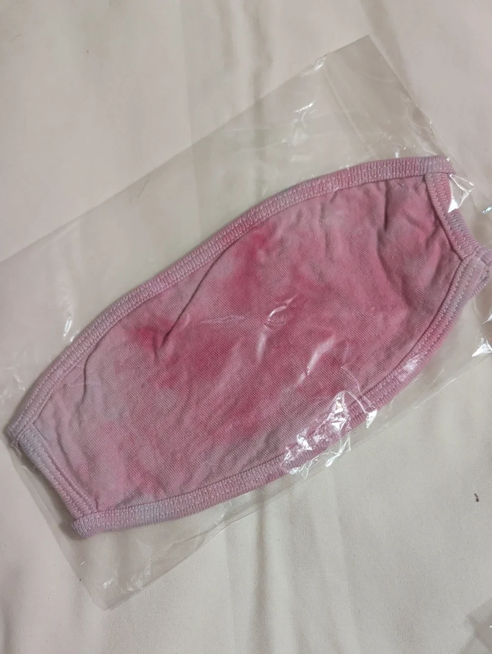 NWOT (012) Tultex Assortment Of 8 Cotton Hand Tie-dyed Face Masks/ Kids & Adults